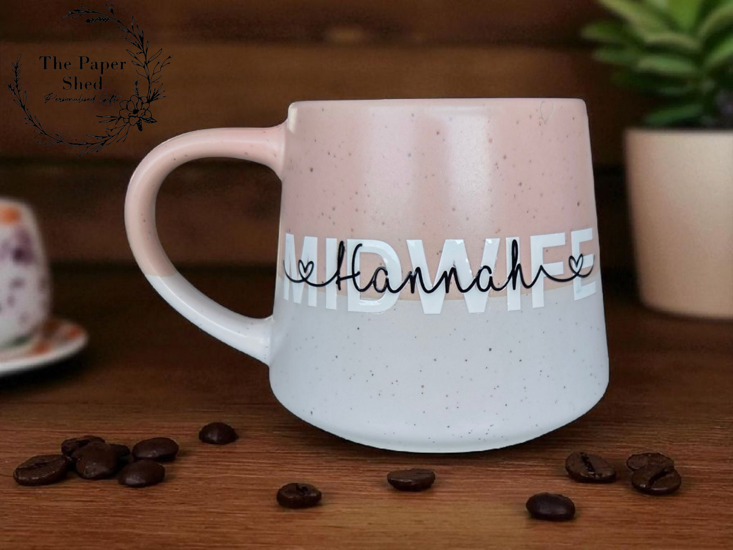 Personalised Drink Mug Occupation Nurse Midwife Teacher Gift Custom