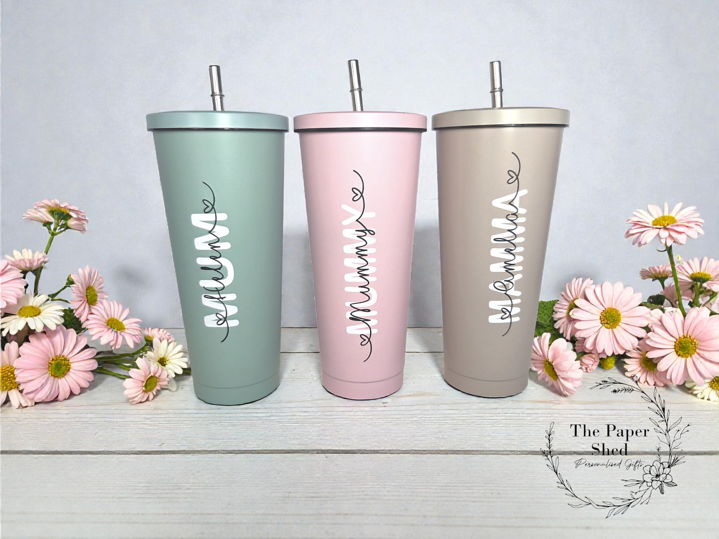 Mother's Day Mum Mummy Customised Milkshake Tumbler