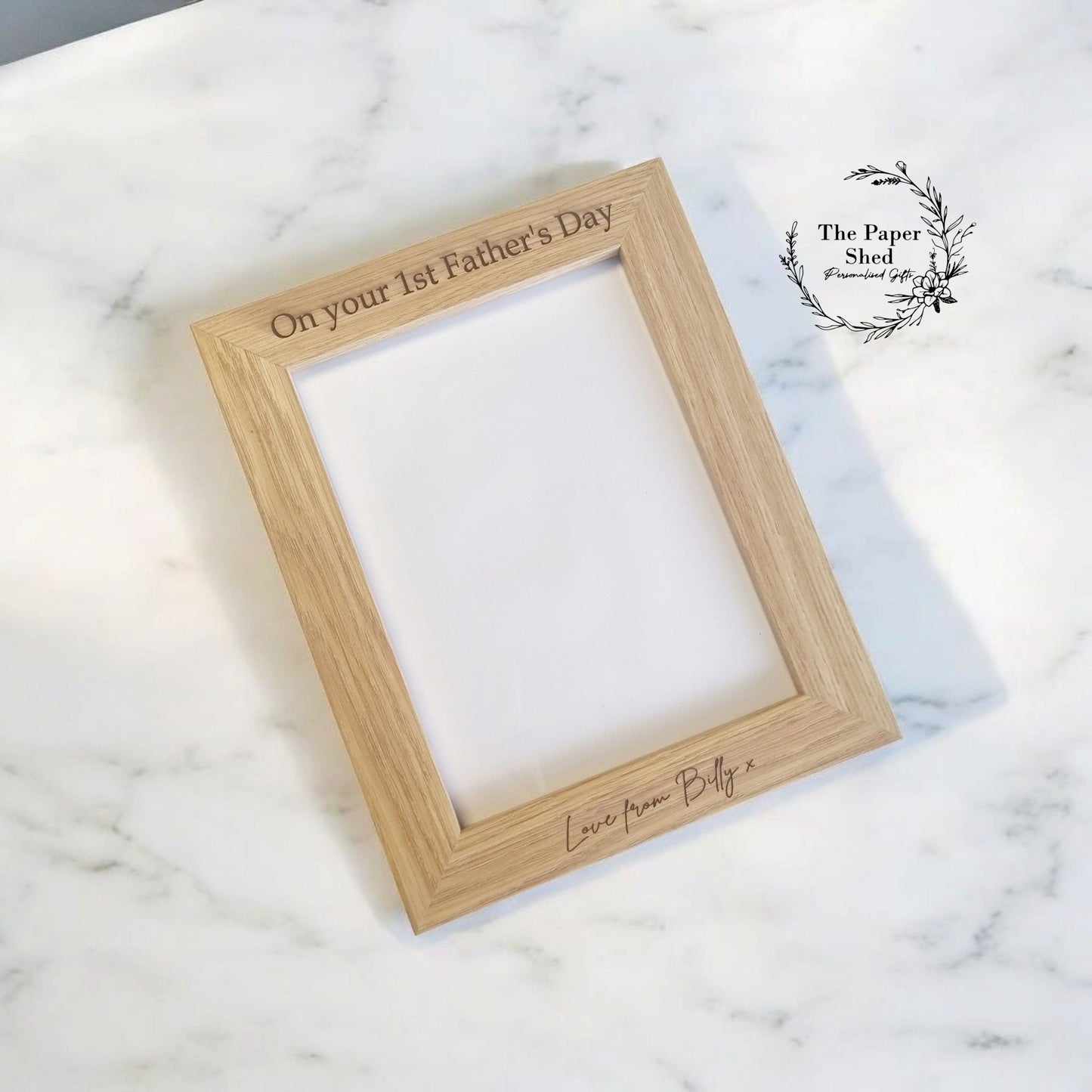 New Dad Photo Frame Father's Day Birthday Gift 1st Fathers Day