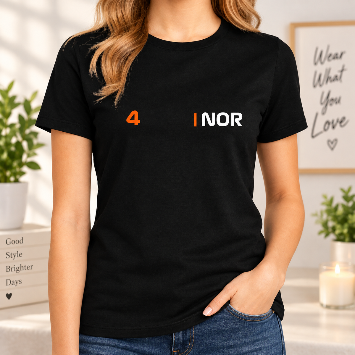 Formula 1 Custom Number & Initials Top T-Shirt