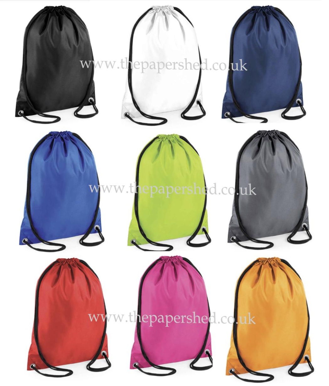 Gym Bag Personalised Name School Back Pack Bag Initial Nursery