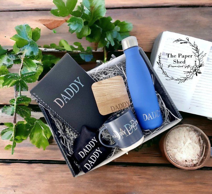 Birthday Personalised Gift Set - Fathers Day - Dad Gift - Daddy- Mens - Hamper-Grampy, Grandad, Papa, uncle, brother, son