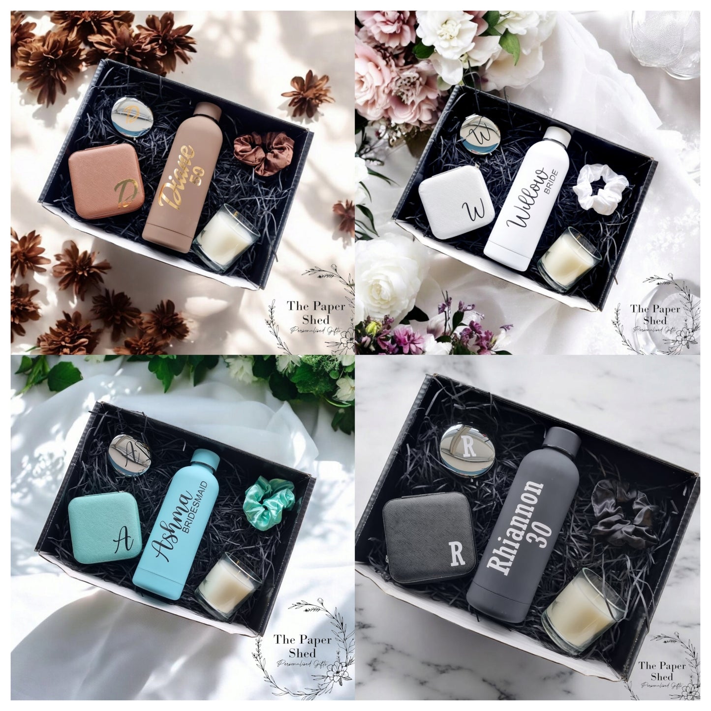 Bridal / Bridesmaid - Personalised Special Birthday Present - For Her - 21st, 30th, 40th Age Themed - Gift