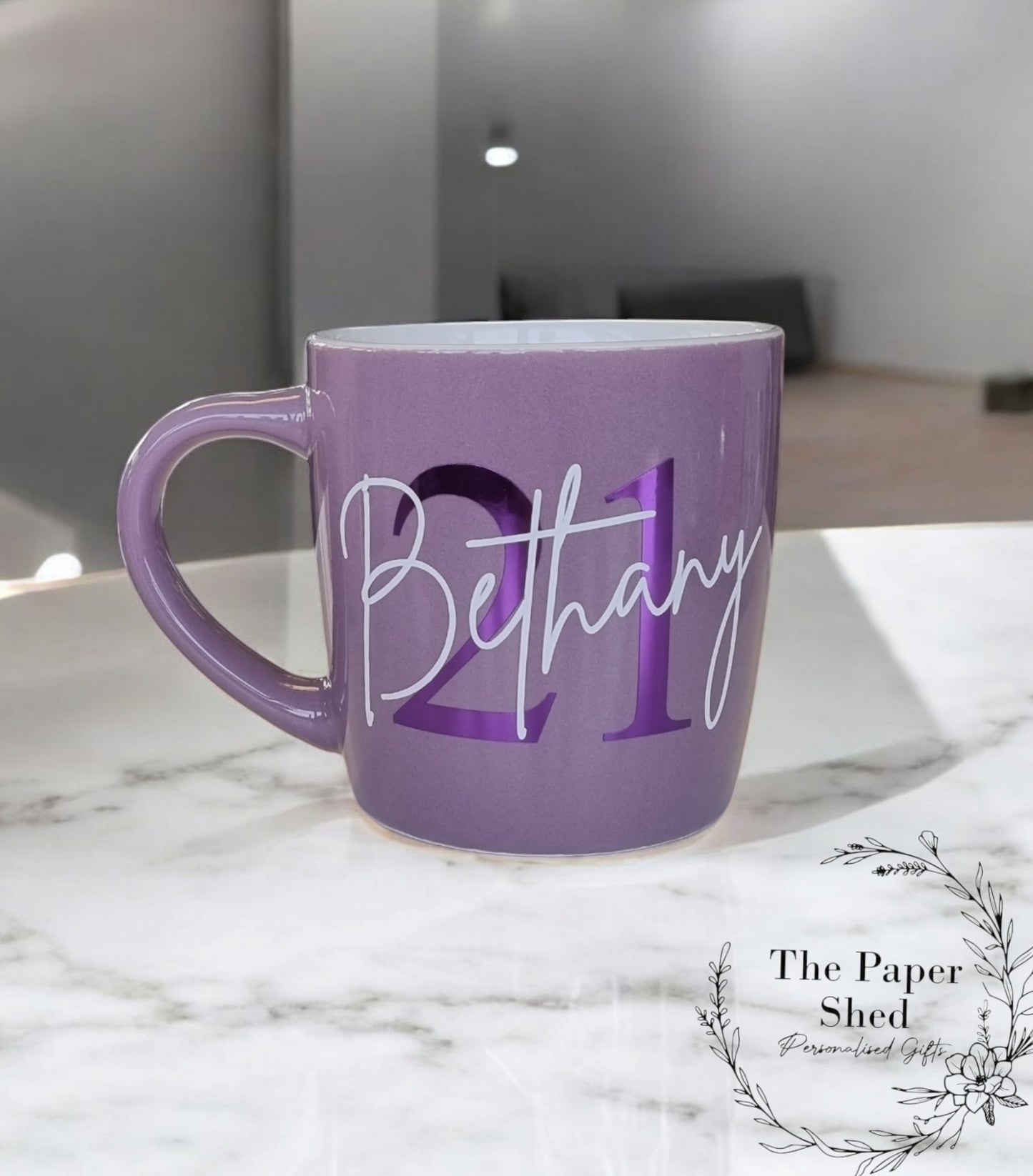 Big Birthday Customised Mug 21st 30th 40th 50th 16th 18th 60th 70th 80th 90th 13th For Him For Her Mug