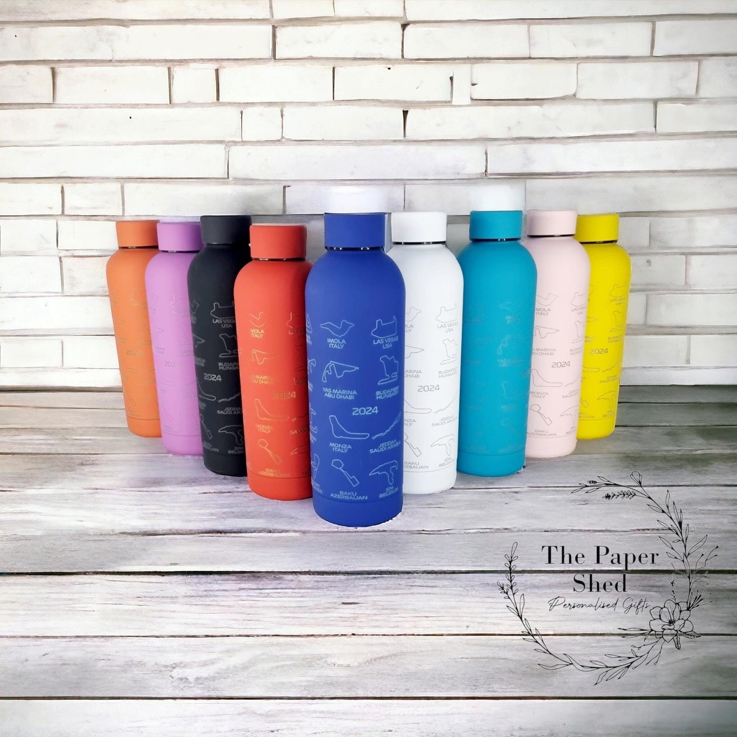 Engraved F1 Track Thermal Bottle 2026 500ml