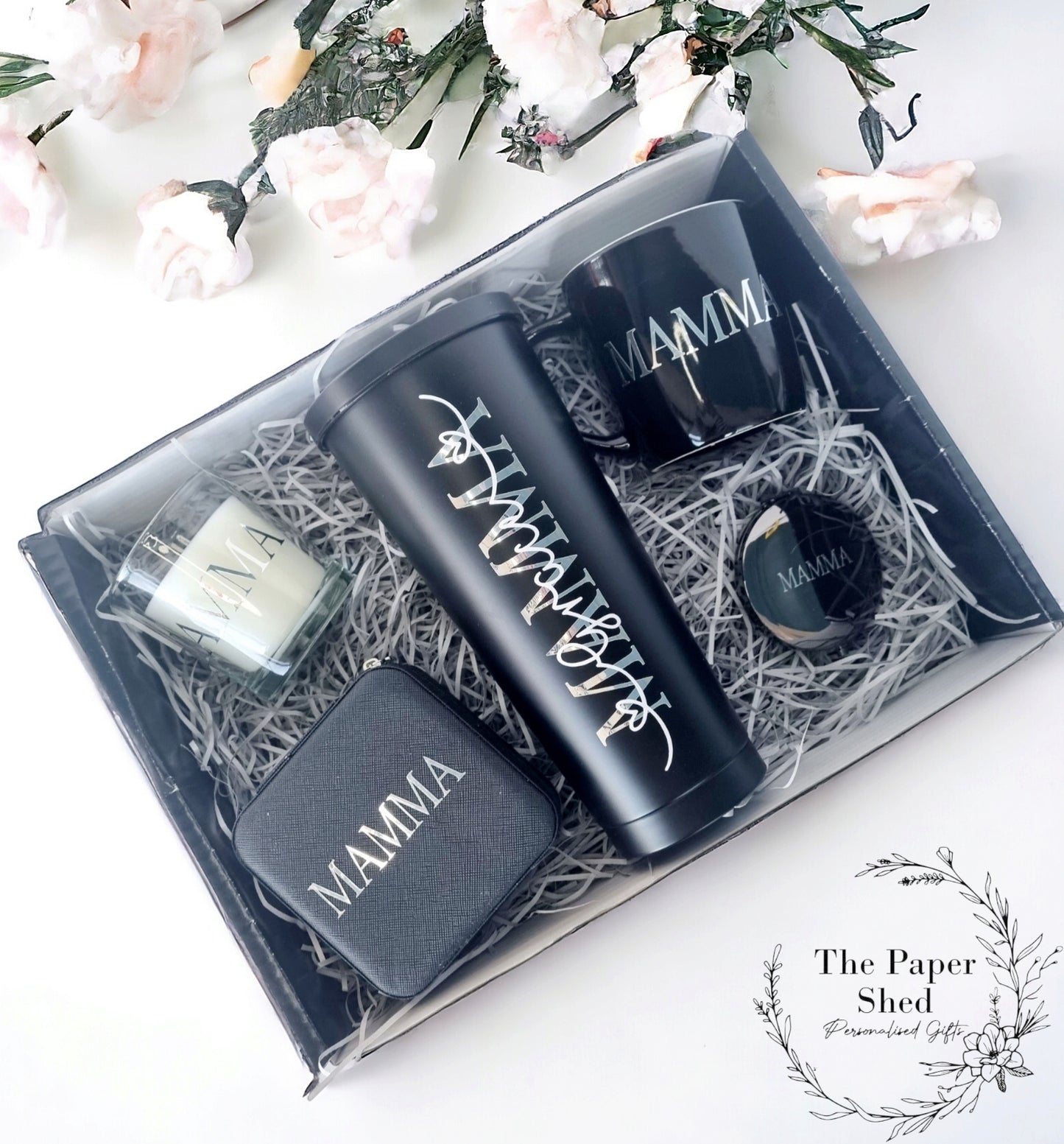 Mother's Day Gift Set Hamper Personalised Mum Gift Flowers Mummy Box Mothers