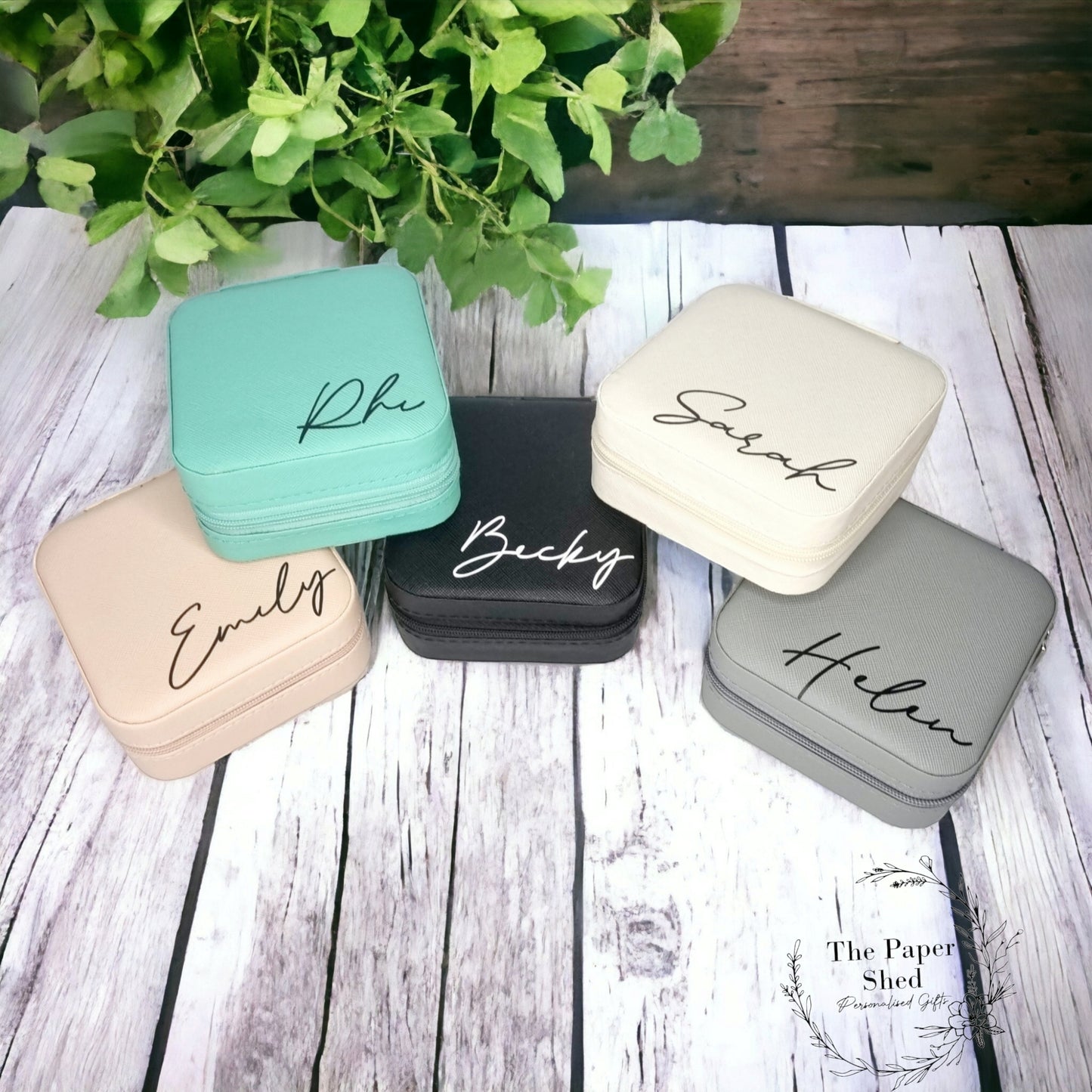 Personalised Travel Mini Jewellery Box