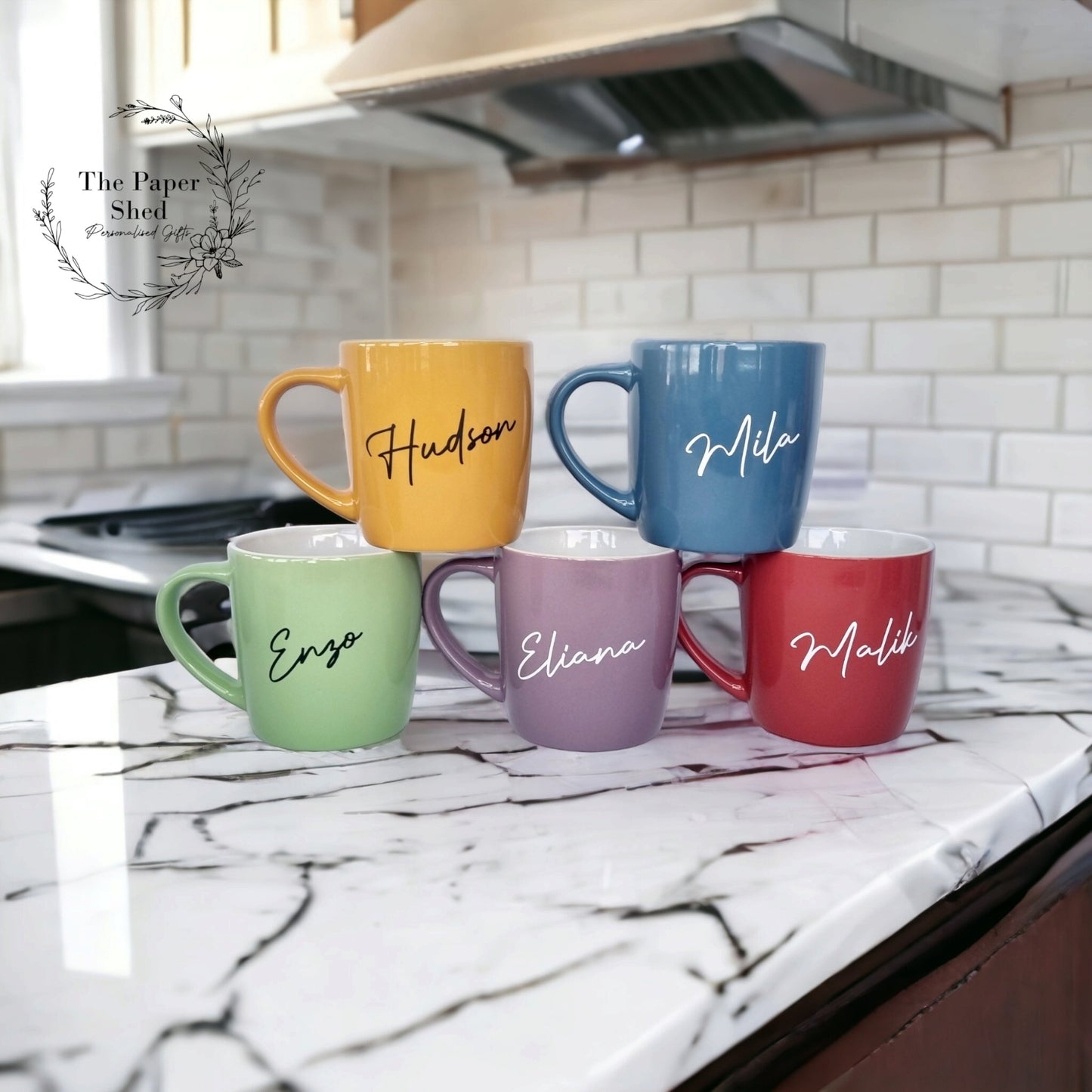 Personalised Drink Mug With Name Smooth Gloss