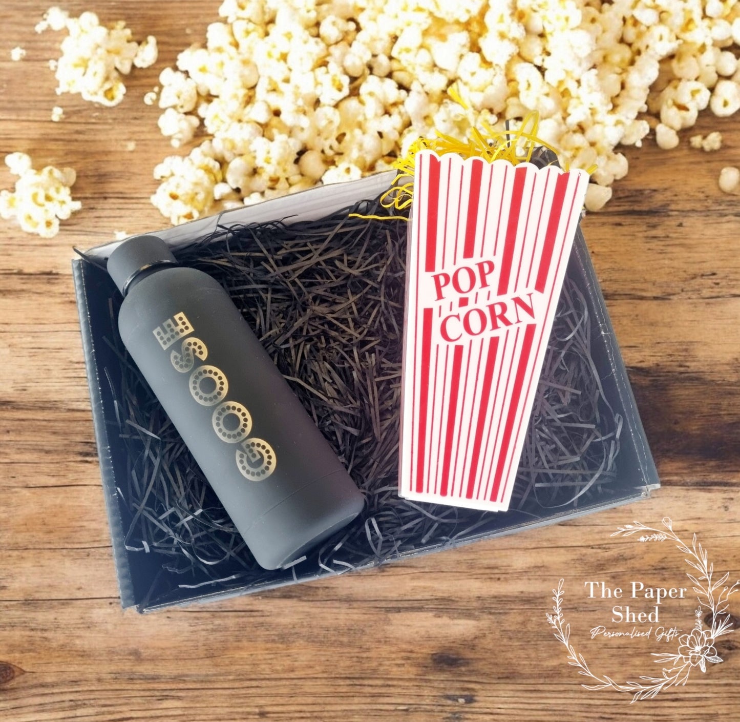 Movie Hamper Cinema Box Birthday Night Out Studded Font