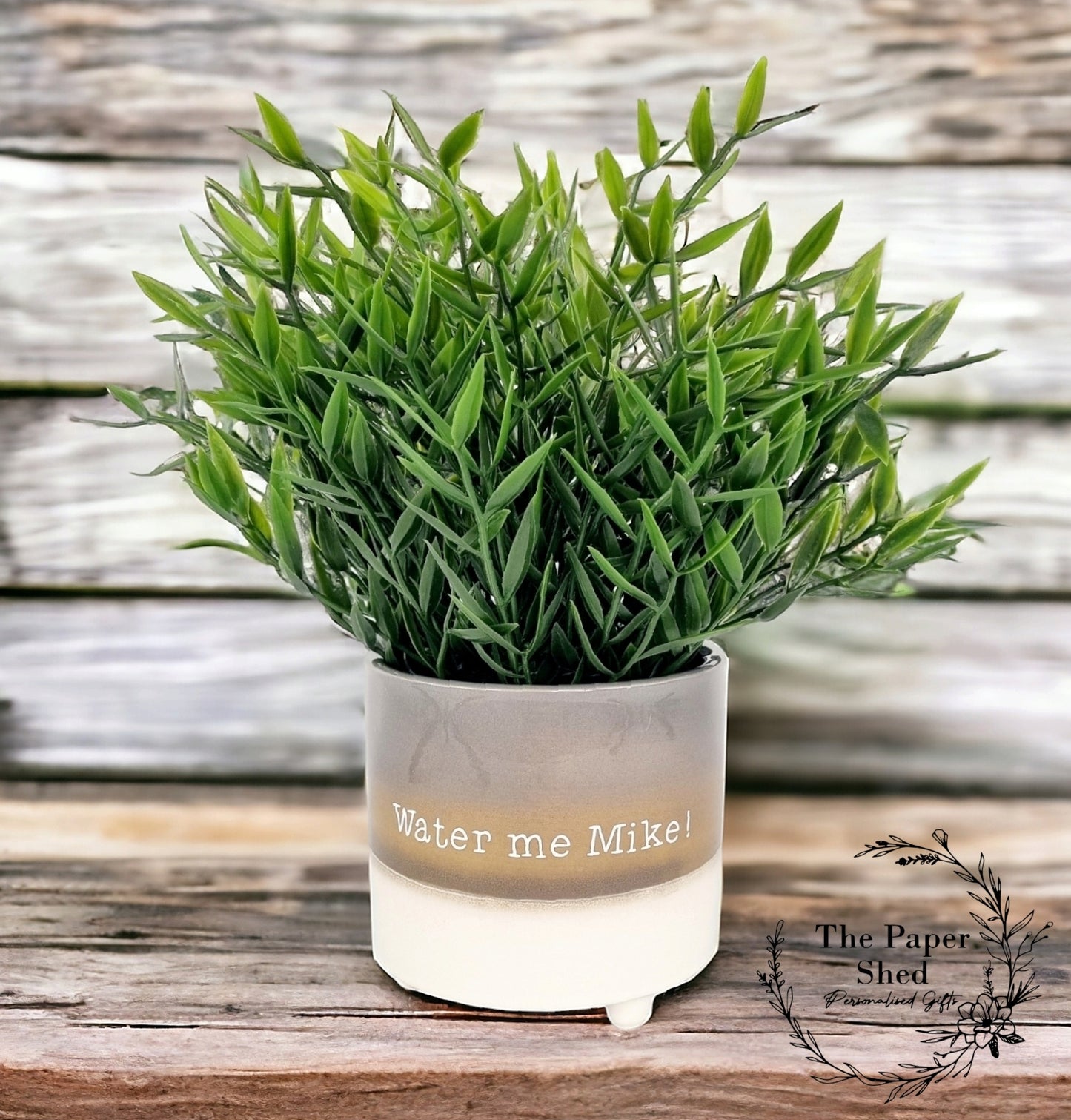 Plant Pot, Quirky, Comedy, Funny, Joke, Quote, Plants, Personalised, Own quote