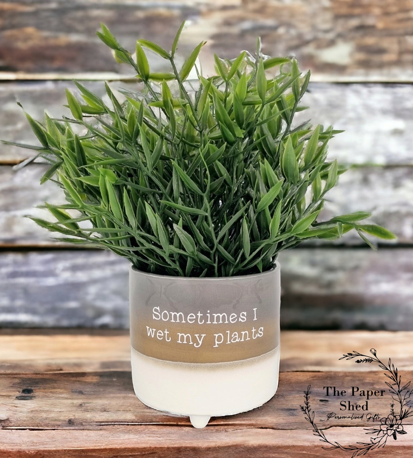 Plant Pot, Quirky, Comedy, Funny, Joke, Quote, Plants, Personalised, Own quote