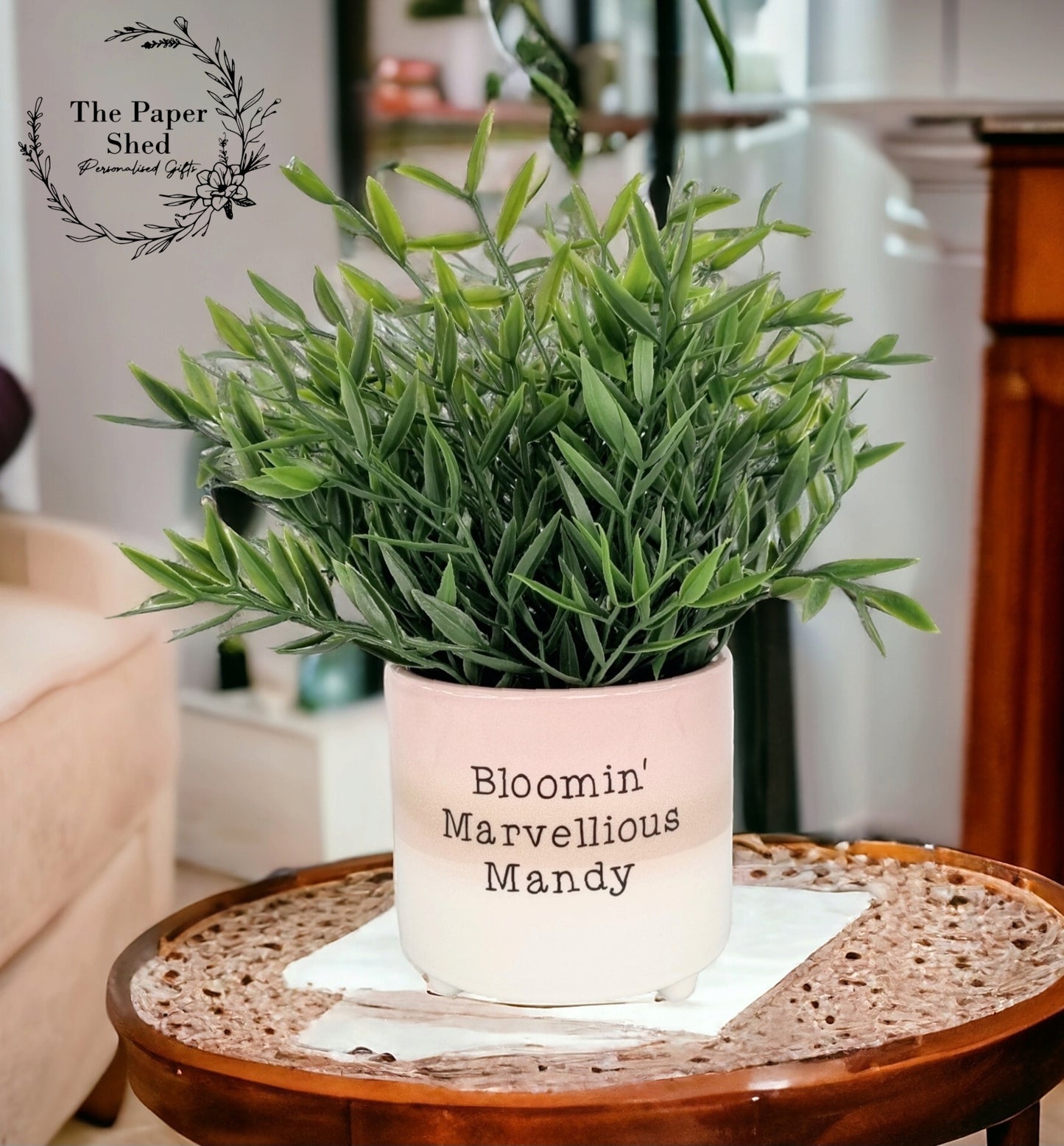 Plant Pot, Quirky, Comedy, Funny, Joke, Quote, Plants, Personalised, Own quote