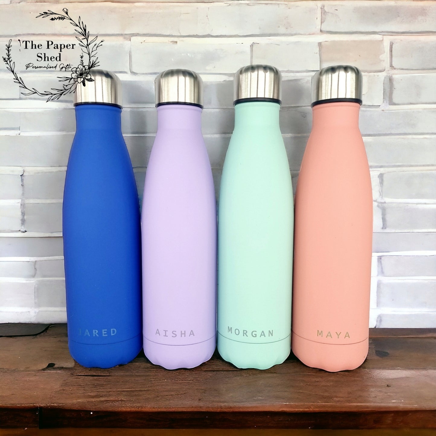 Engraved Name Personalised Thermal Bottle Version 1