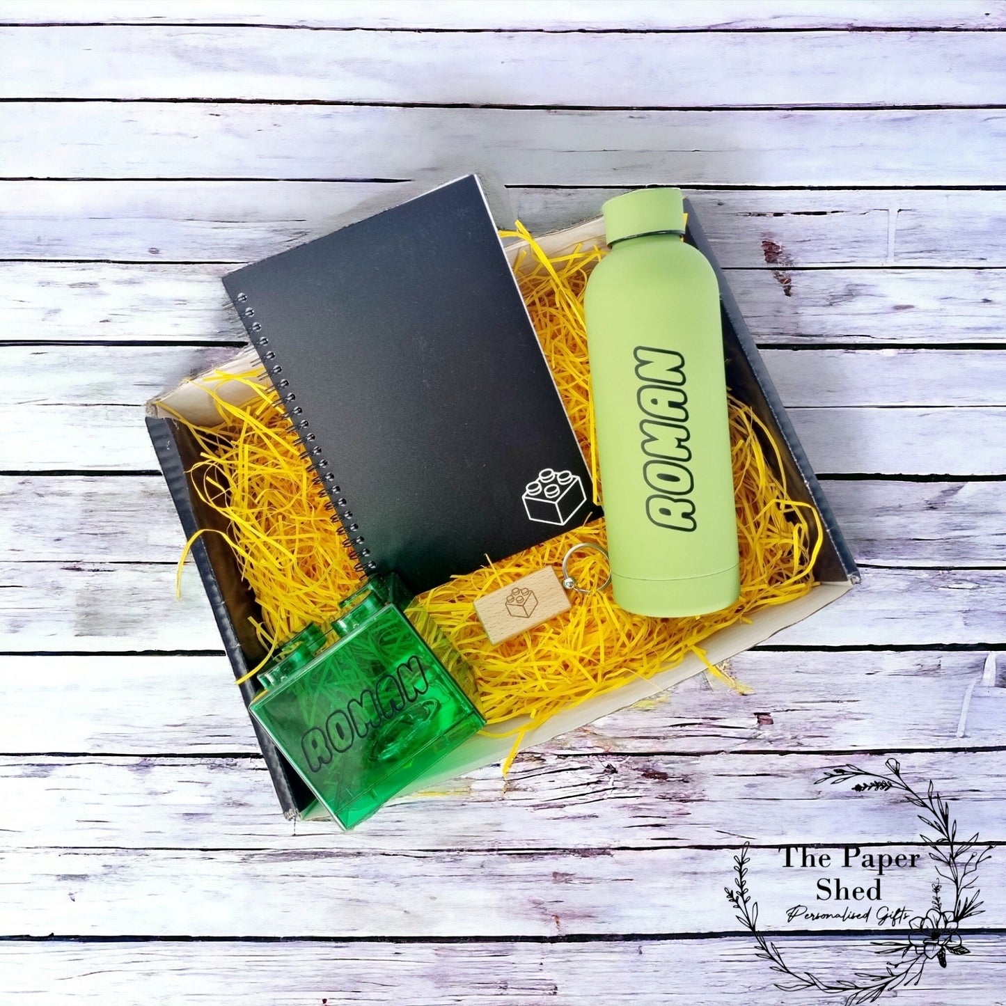 Building Brick Personalised Hamper Gift Set Birthday