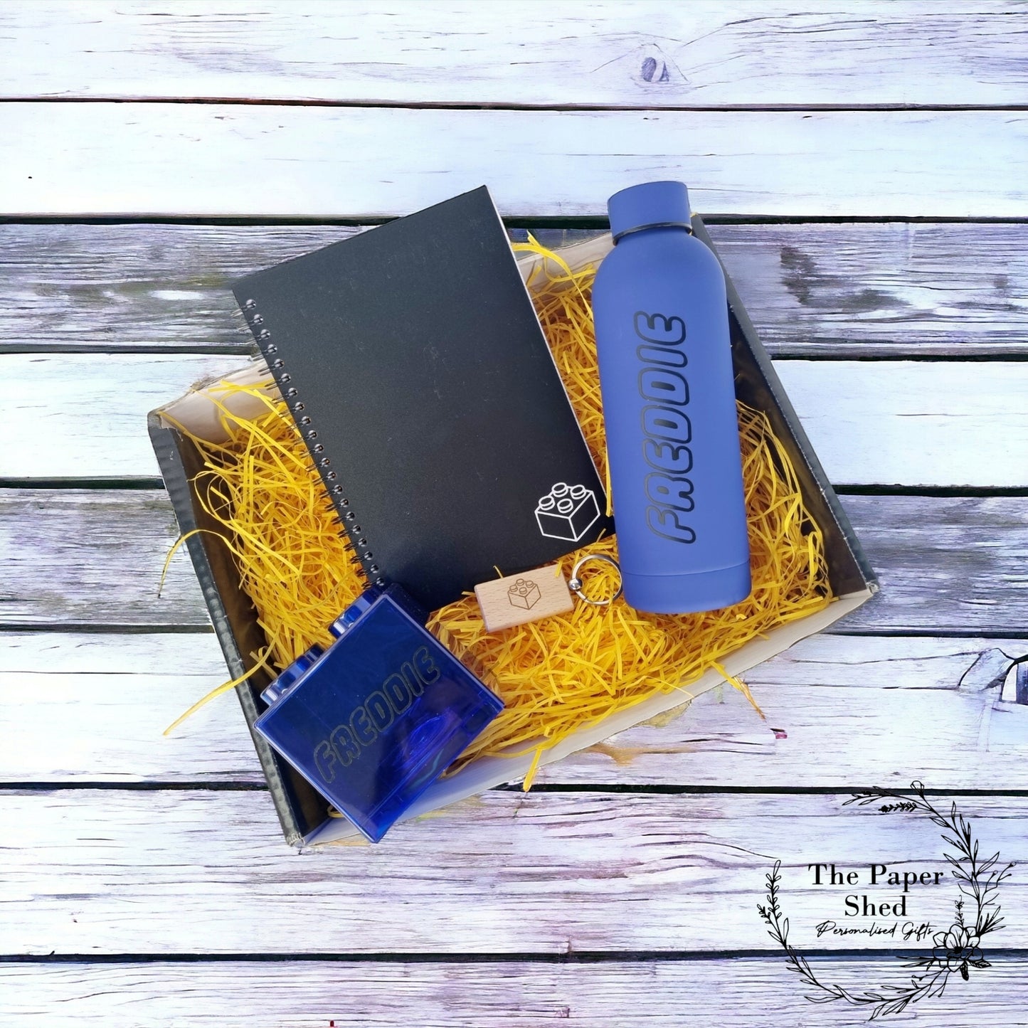 Building Brick Personalised Hamper Gift Set Birthday
