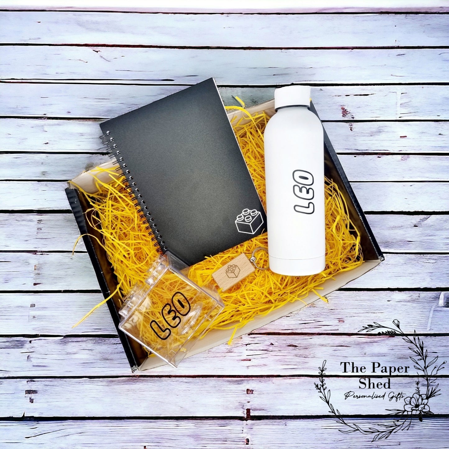 Building Brick Personalised Hamper Gift Set Birthday