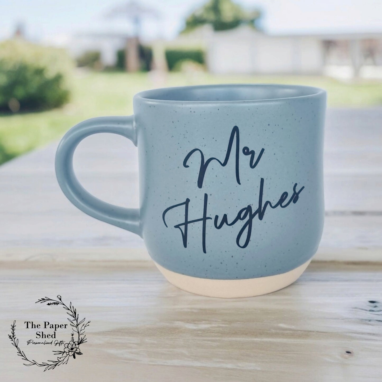 Teacher Gift Mug, Thank you, Choose Your Own Font Biscuit Base Name Mug Personalised Mrs Mr