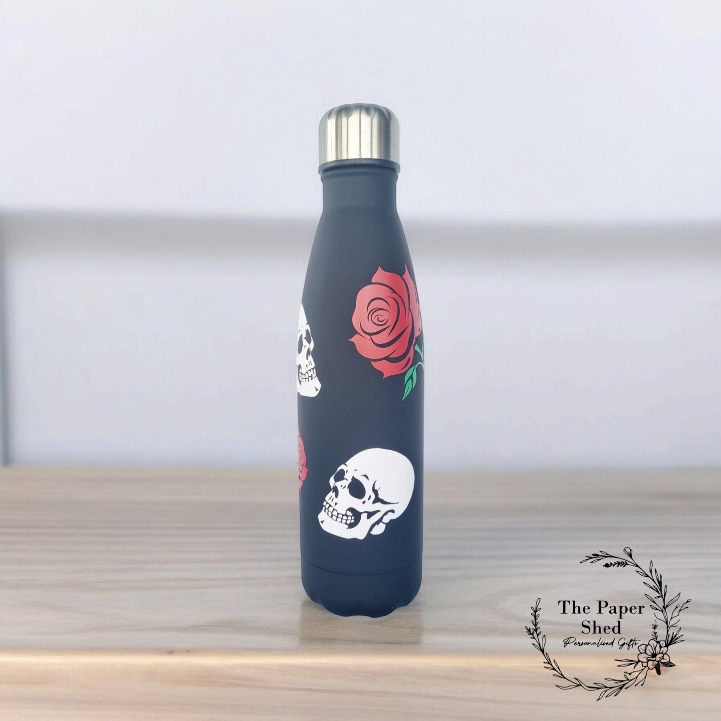 The Skulls and Roses Collection, Thermal, Mug, 40 oz Cup, Bottle, Travel Mug, Gift, Birthday, Set
