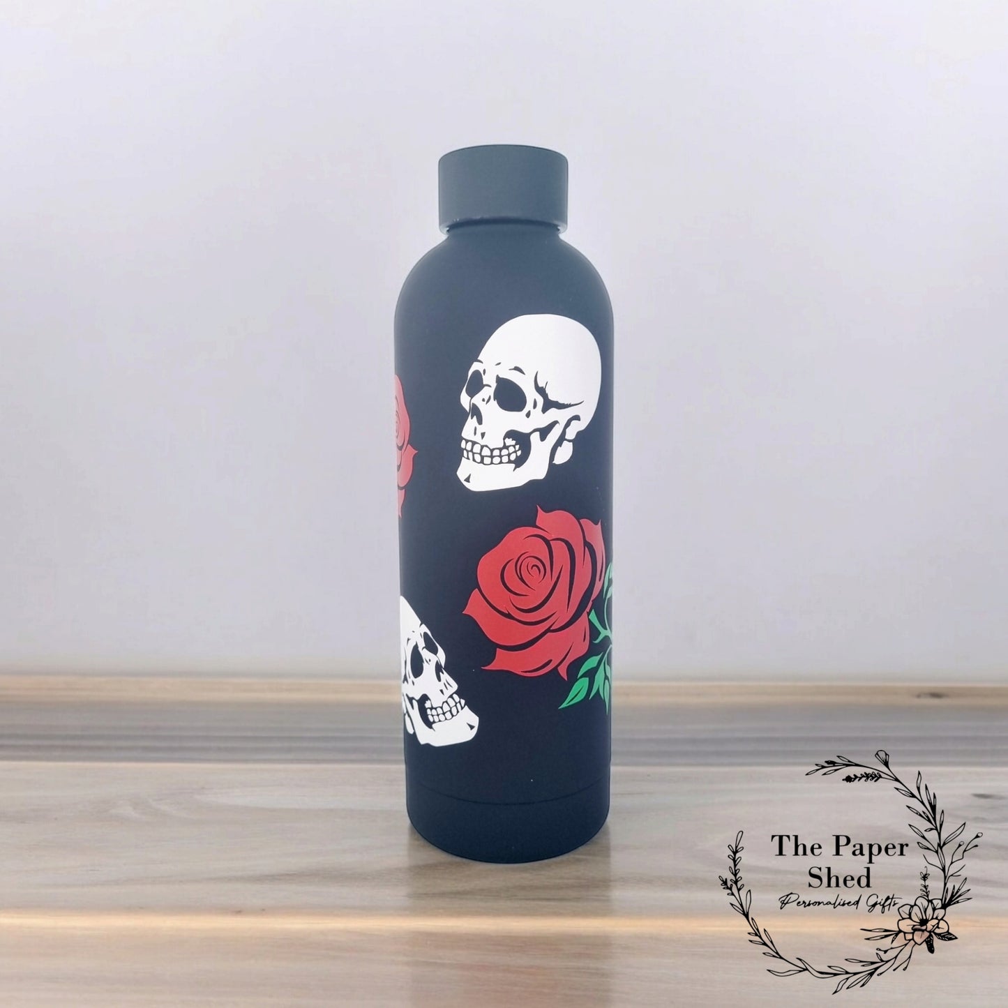 The Skulls and Roses Collection, Thermal, Mug, 40 oz Cup, Bottle, Travel Mug, Gift, Birthday, Set