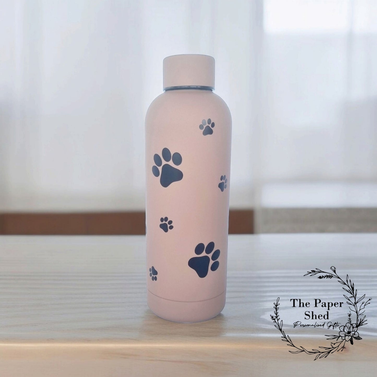 The Paw Print Collection, Thermal, Mug, 40 oz Cup, Bottle, Travel Mug, Gift, Birthday, Set, dog, cat, pet theme