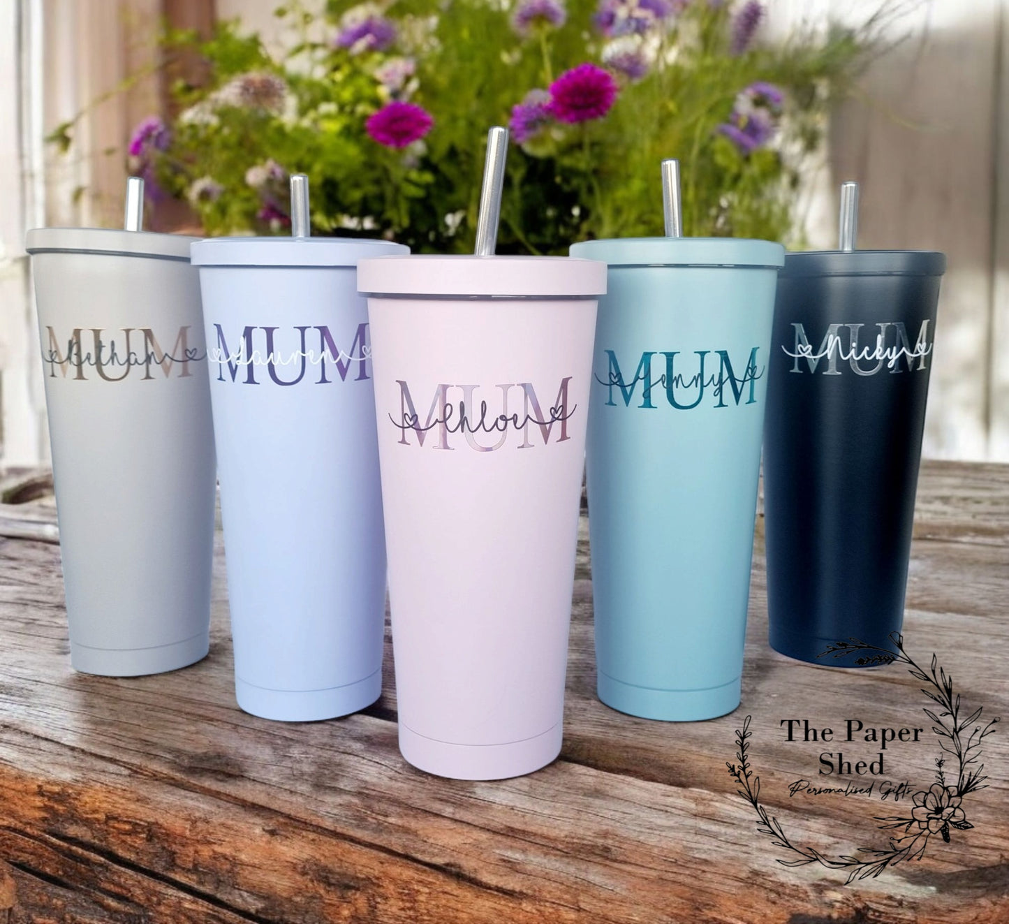 Mother's Day Mum Mummy Customised Milkshake Tumbler