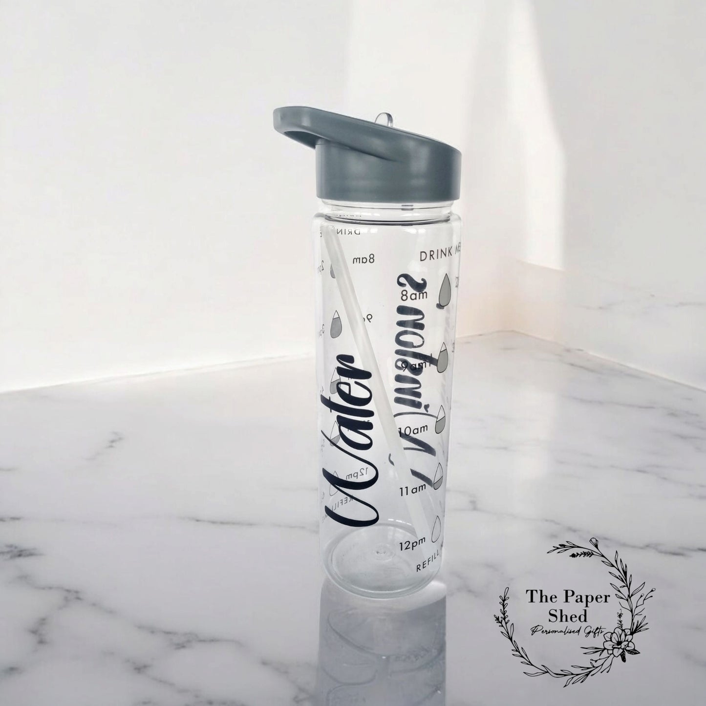 Customised Water Tracker Drinks Bottle