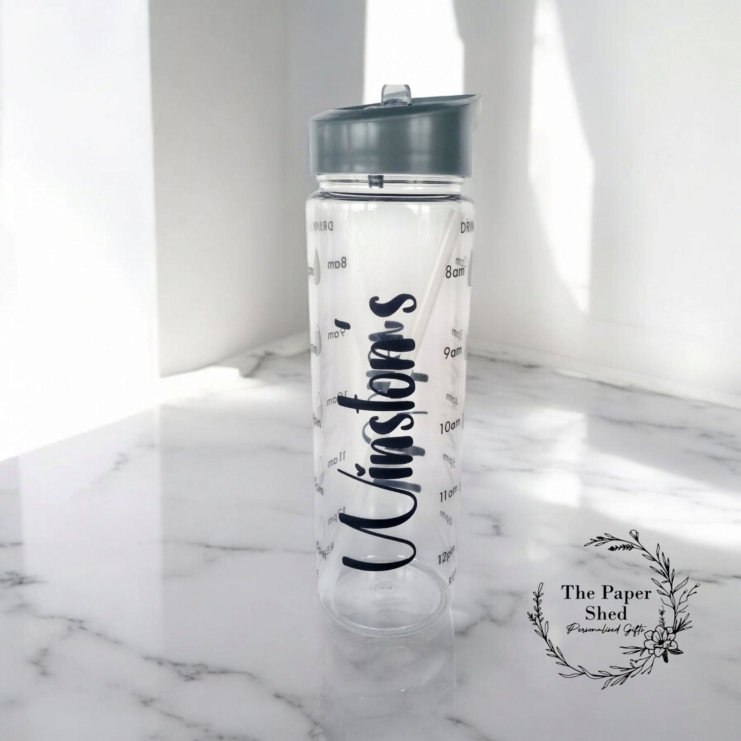 Customised Water Tracker Drinks Bottle