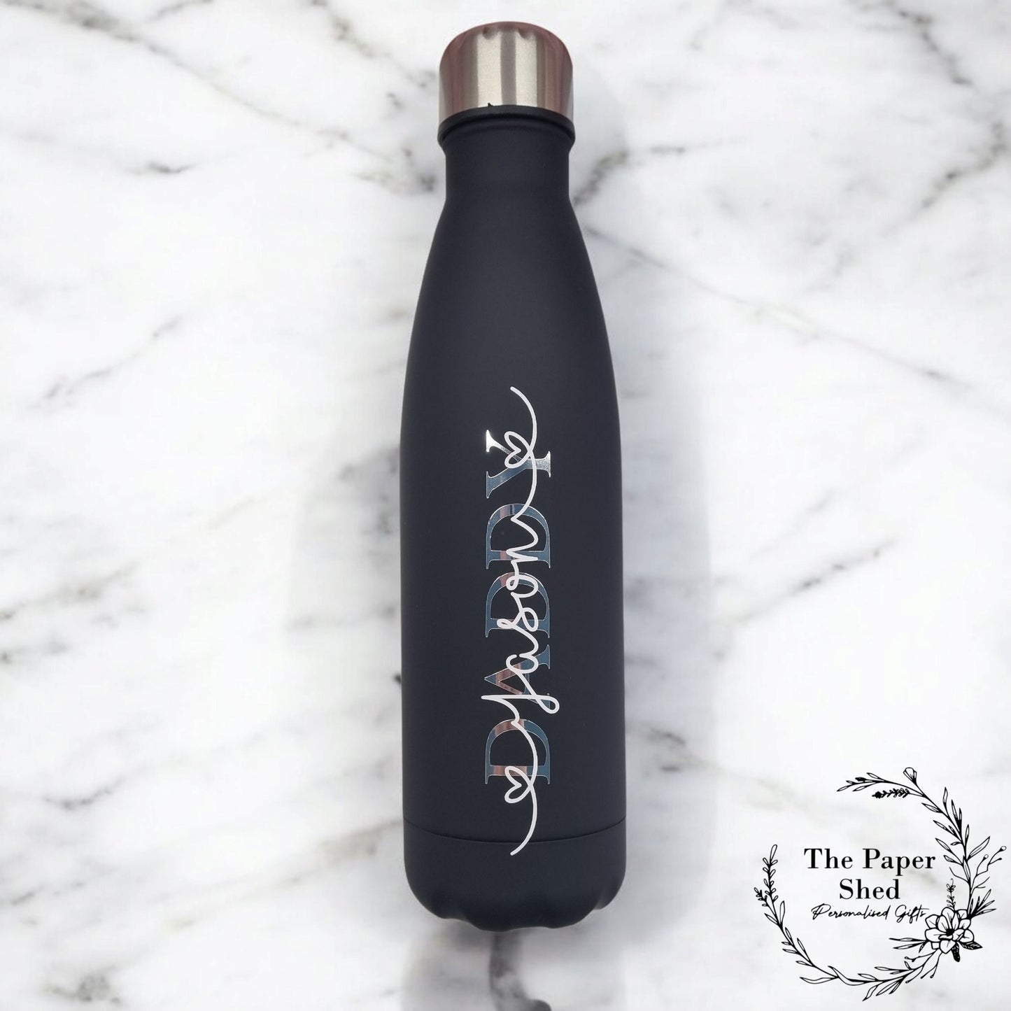 Father's Day Dad Daddy Thermal Bottle Personalised Version 1