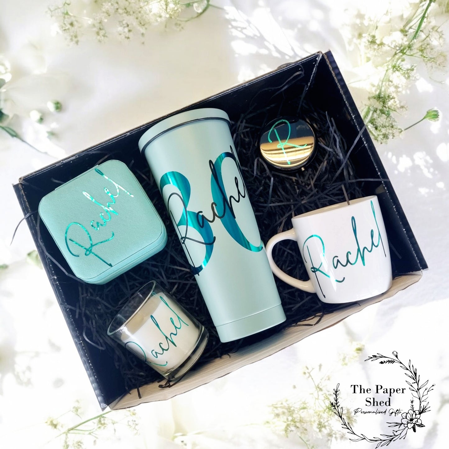 Birthday Hamper Gift Set - Personalised Special Birthday Present - For Her - 21st, 30th, 40th 13th 16 Themed Big Birthday Age number New