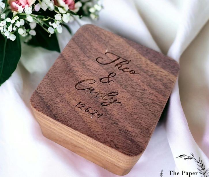 Luxury Personalised Engagement Proposal Gift Hamper He asked Proposed and She said yes, Couple Wedding Engaged Engraved Champagne flutes