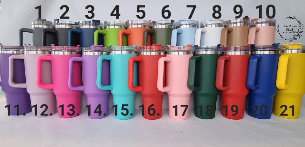 Teacher Gift Personalised or Blank 40oz Travel Mugs Thermal Cup