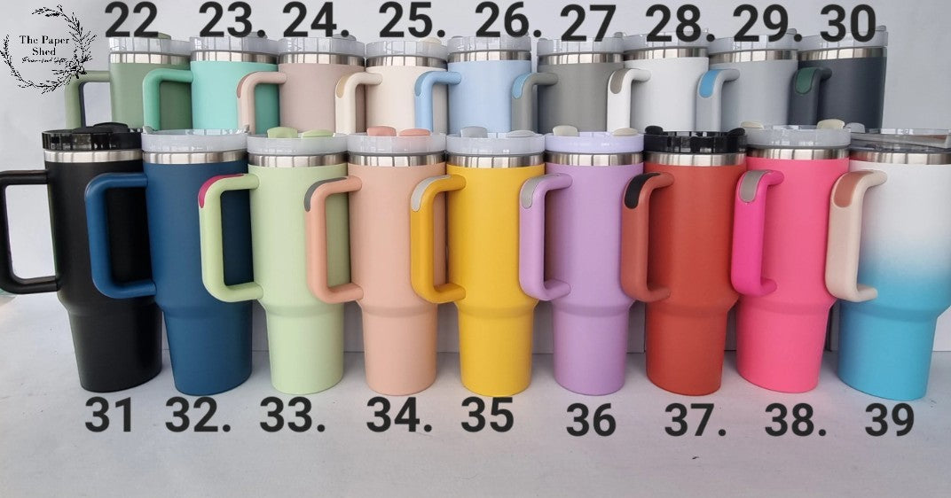 Teacher Gift Personalised or Blank 40oz Travel Mugs Thermal Cup