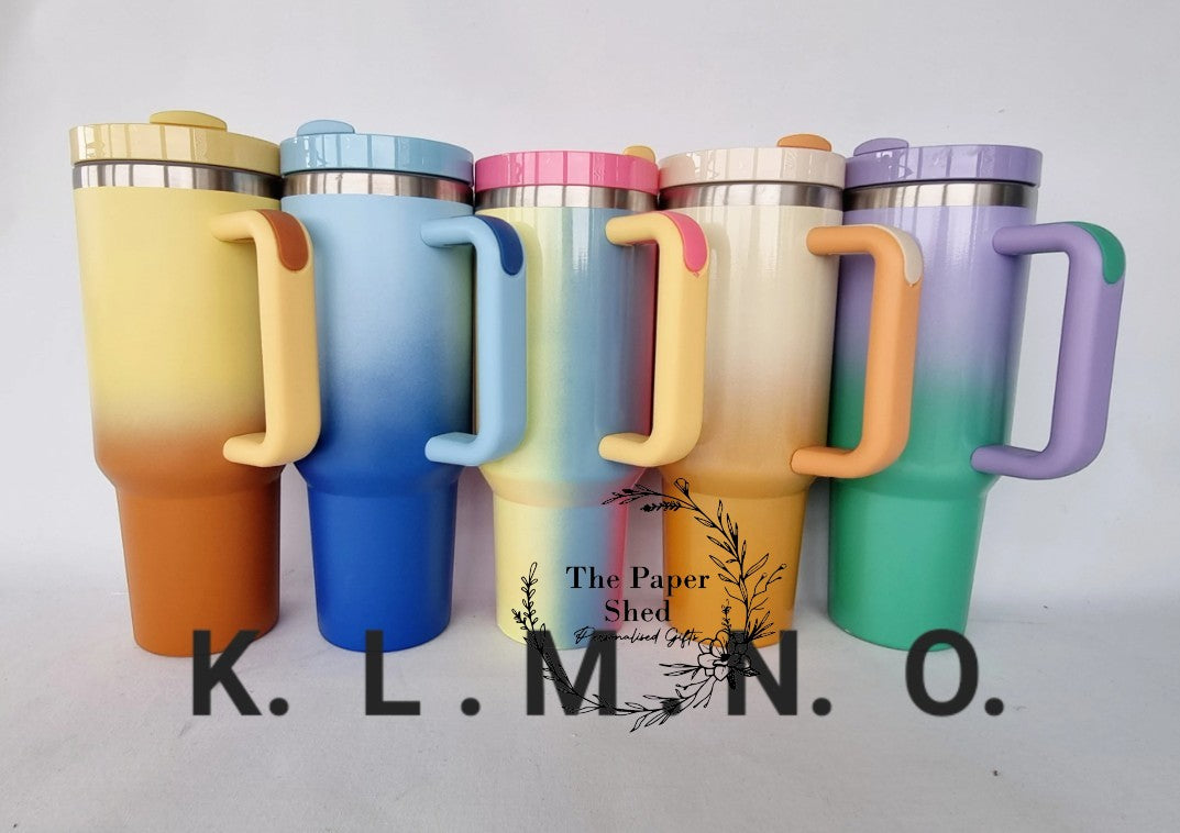Teacher Gift Personalised or Blank 40oz Travel Mugs Thermal Cup