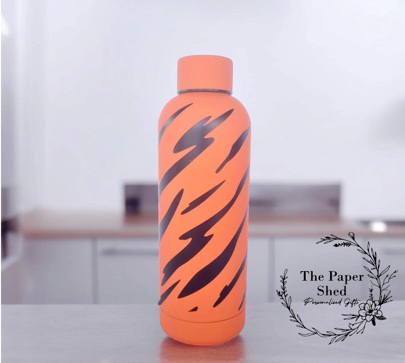The Tiger Print Collection, Thermal, Mug, 40 oz Cup, Bottle, Travel Mug, Gift, Birthday, Set, stripes