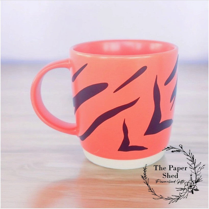 The Tiger Print Collection, Thermal, Mug, 40 oz Cup, Bottle, Travel Mug, Gift, Birthday, Set, stripes