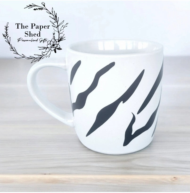The Zebra Print Collection, Thermal, Mug, 40 oz Cup, Bottle, Travel Mug, Gift, Birthday, Set, stripes