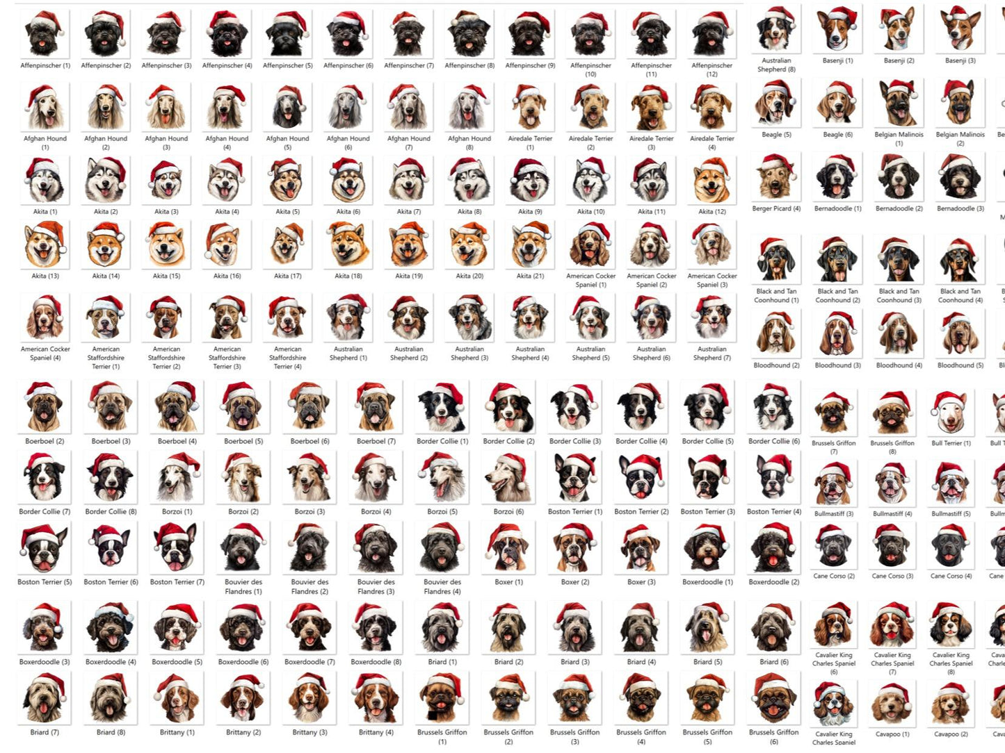 Personalised Pet Dog Breed Biscuit Base Mug Name Christmas Gift