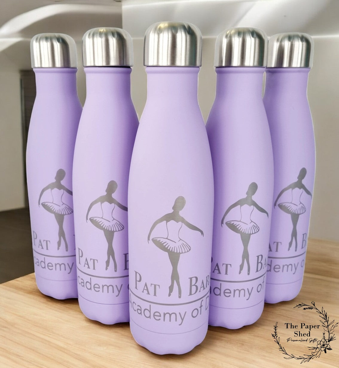 Personalised Logo Thermal Water Thermos Flask Engraved
