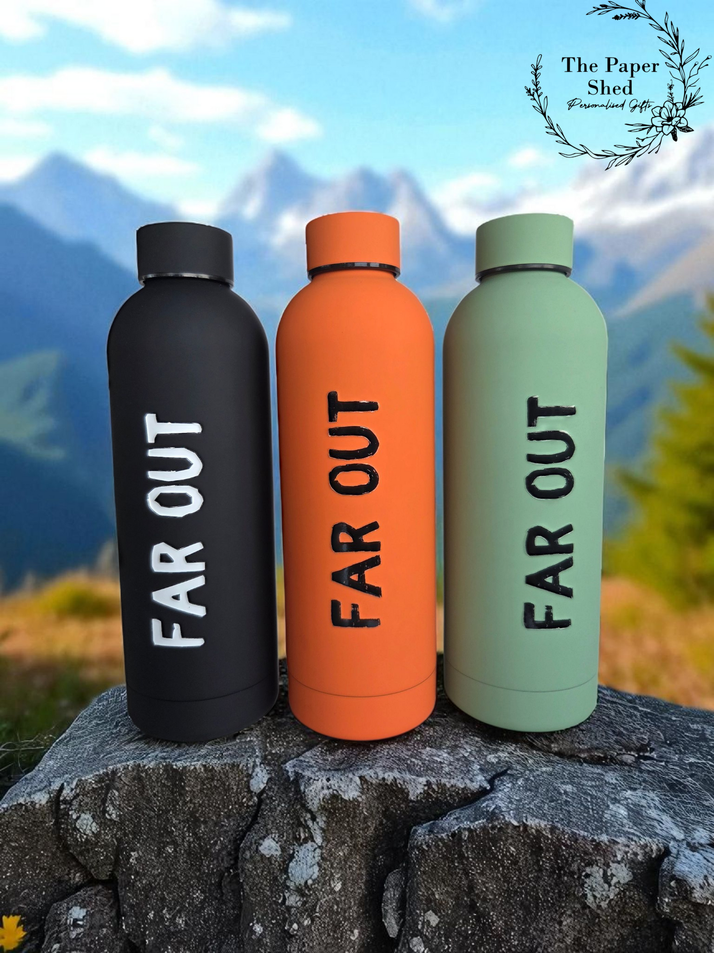 FAR OUT TRAVEL Thermal Water Bottles ( Style 2)