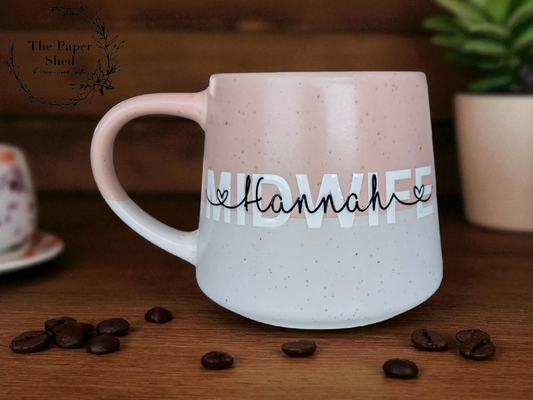 Personalised Drink Mug Occupation Nurse Midwife Teacher Gift Custom