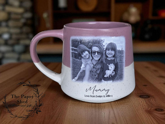 Personalised Drink Mug Photo Print Gift Custom Mum Mummy Dad Custom Daddy