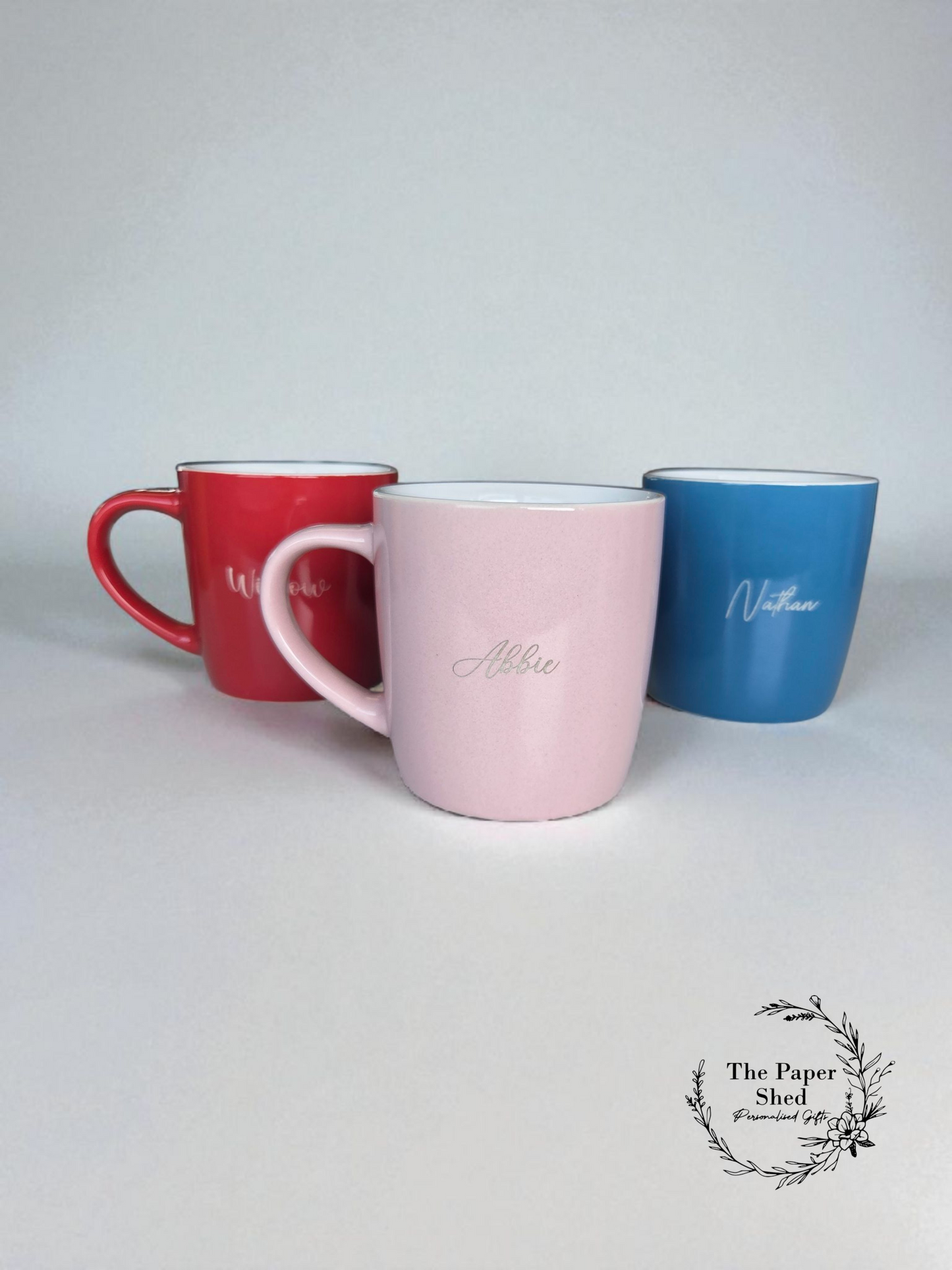 Personalised Engraved Gloss Mug
