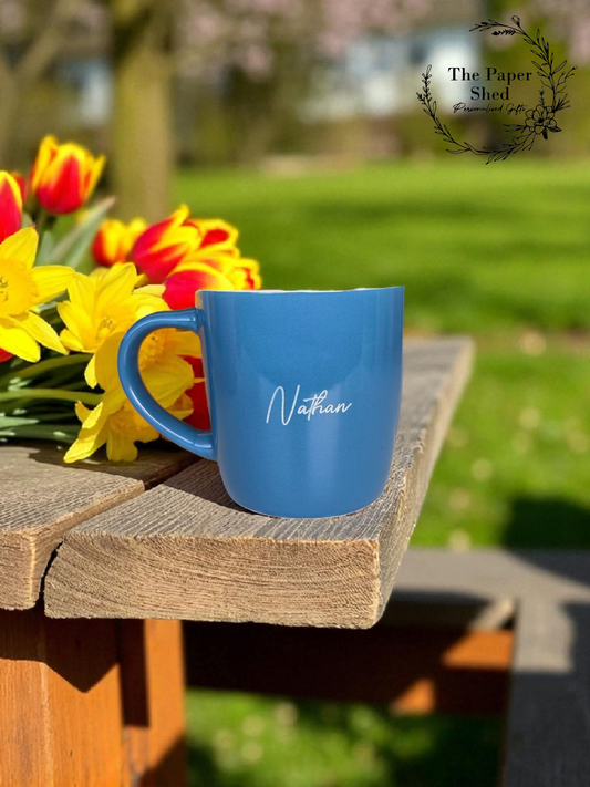Personalised Engraved Gloss Mug