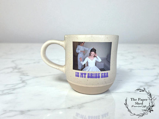 Photo Printed Personalised Biscuit Base Name Mug Birthday Gift Wedding