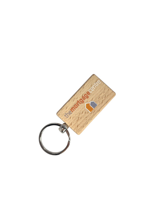 Wooden Keyring Logo