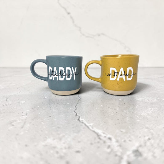 Father's Day Personalised Biscuit Base Name Mug Birthday Gift Dad Daddy