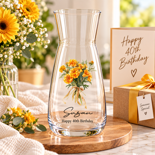 Teacher Thank you Vase Gift For Her
