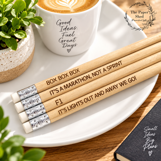 F1 inspired pencils pencil set formula one