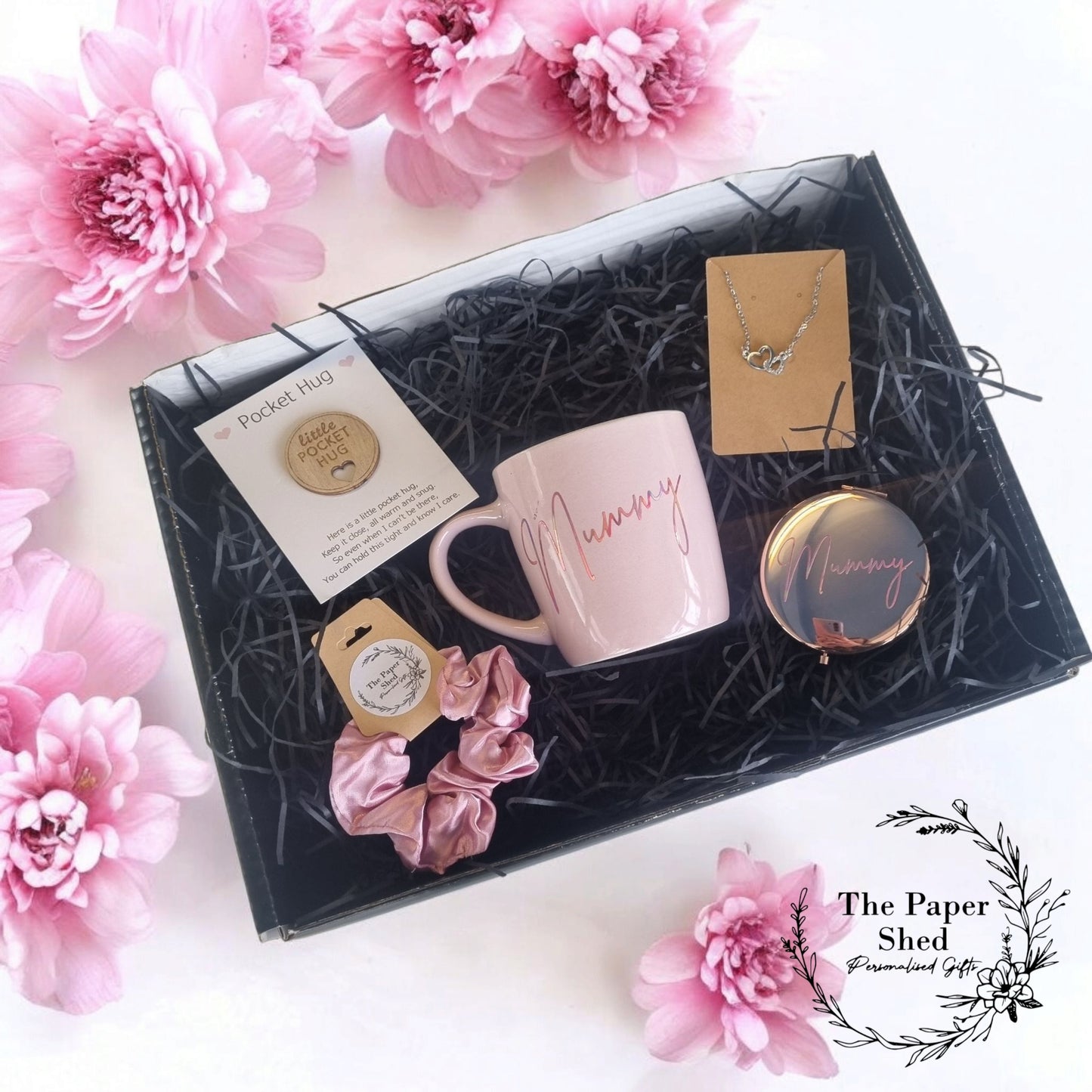 Drinkware Medium Mother's Day Birthday Pink Hamper Box Gift