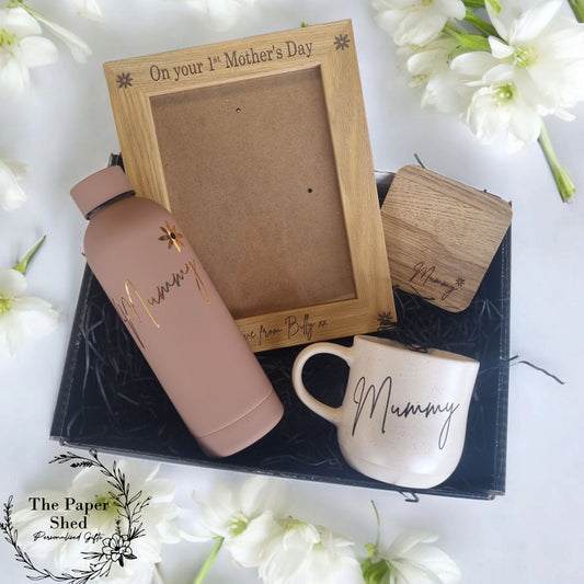New Mummy Drinkware Medium Mother's Day Birthday Pink Hamper Box Gift 1st Mothers Day